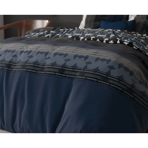 Sleeptime Dekbedovertrek Scanda Blauw Sleeptime Dekbedovertrek Scanda Blauw