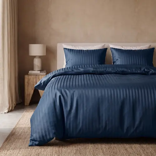 Sleeptime Dekbedovertrek Dallas Navy Blauw Sleeptime Dekbedovertrek Dallas Navy Blauw