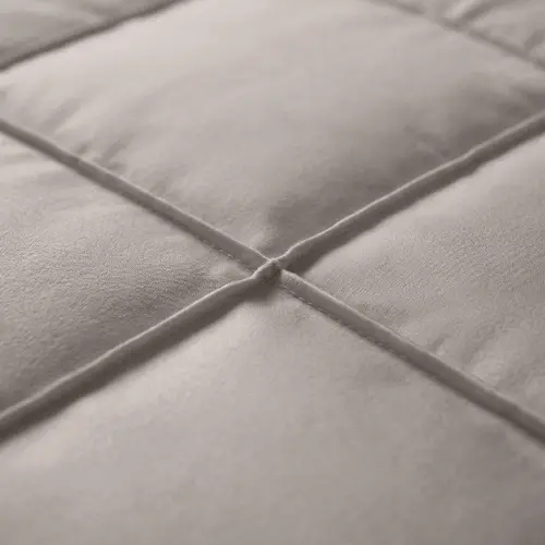 Sleeptime Dekbedovertrek Check Pintuck Grijs Taupe Sleeptime Dekbedovertrek Check Pintuck Grijs Taupe