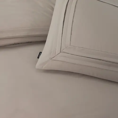 Sleeptime Dekbedovertrek Tailored Taupe Sleeptime Dekbedovertrek Tailored Taupe