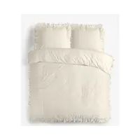 Dekbedovertrek Ruffles Crème