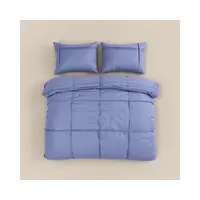 Dekbedovertrek Washed Tufted Blauw