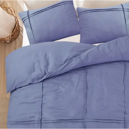 Sleeptime Dekbedovertrek Washed Tufted Blauw Sleeptime Dekbedovertrek Washed Tufted Blauw
