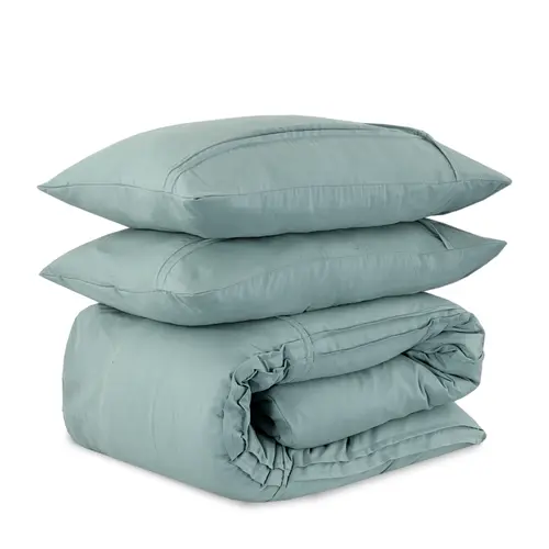Sleeptime Dekbedovertrek Washed Tufted Groen Sleeptime Dekbedovertrek Washed Tufted Groen