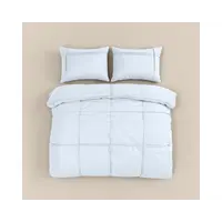 Dekbedovertrek Washed Tufted Wit