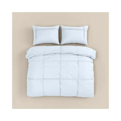Sleeptime Dekbedovertrek Washed Tufted Wit Sleeptime Dekbedovertrek Washed Tufted Wit