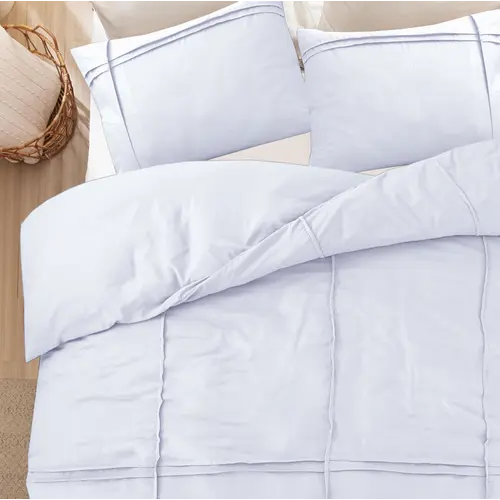 Sleeptime Dekbedovertrek Washed Tufted Wit Sleeptime Dekbedovertrek Washed Tufted Wit