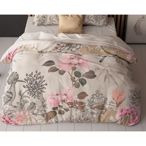 Sleeptime Dekbedovertrek Forest Flowers Crème Sleeptime Dekbedovertrek Forest Flowers Crème