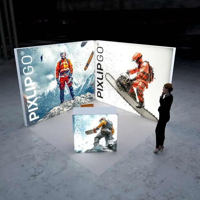 PIXLIP S-13 Beursstand