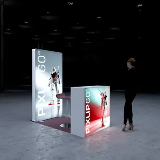 PIXLIP S-14 Beursstand