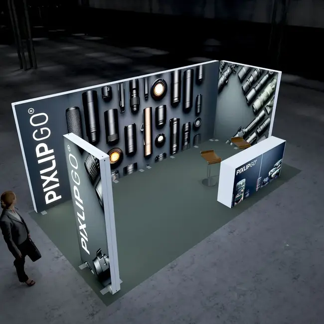 PIXLIP M-02 Beursstand