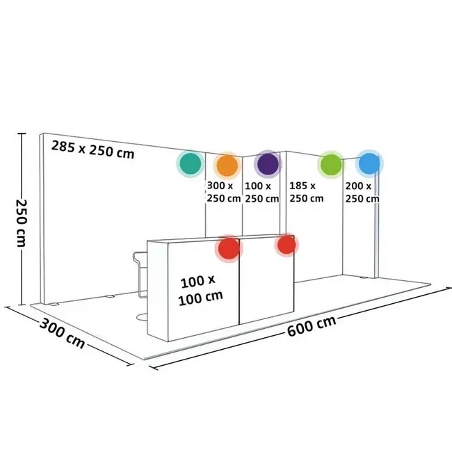 PIXLIP M-03 Beursstand