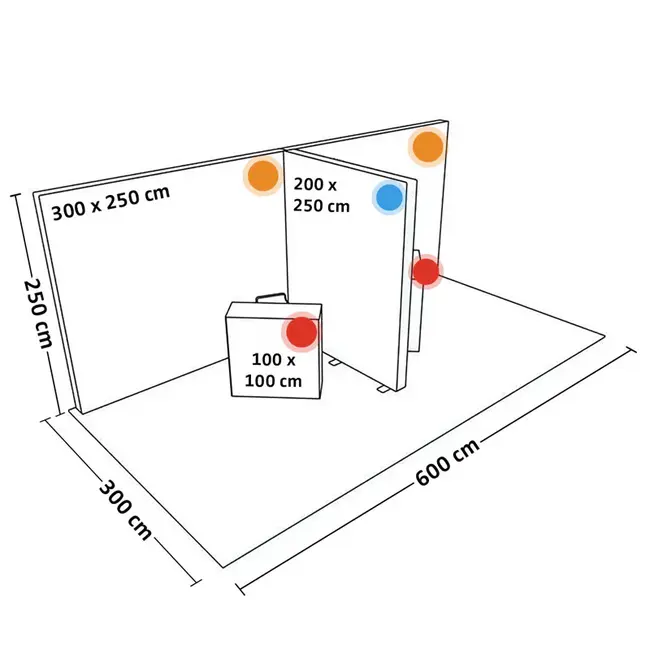 PIXLIP M-04 Beursstand
