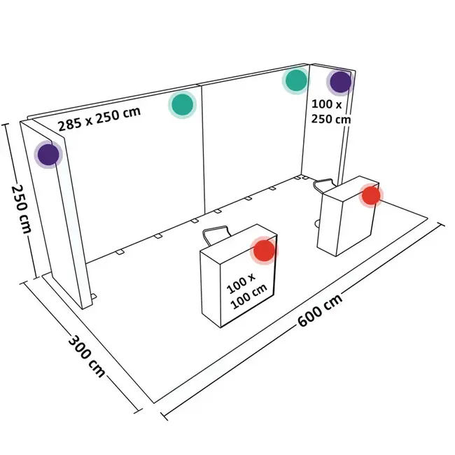 PIXLIP M-05 Beursstand