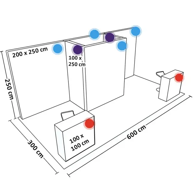 PIXLIP M-06 Beursstand