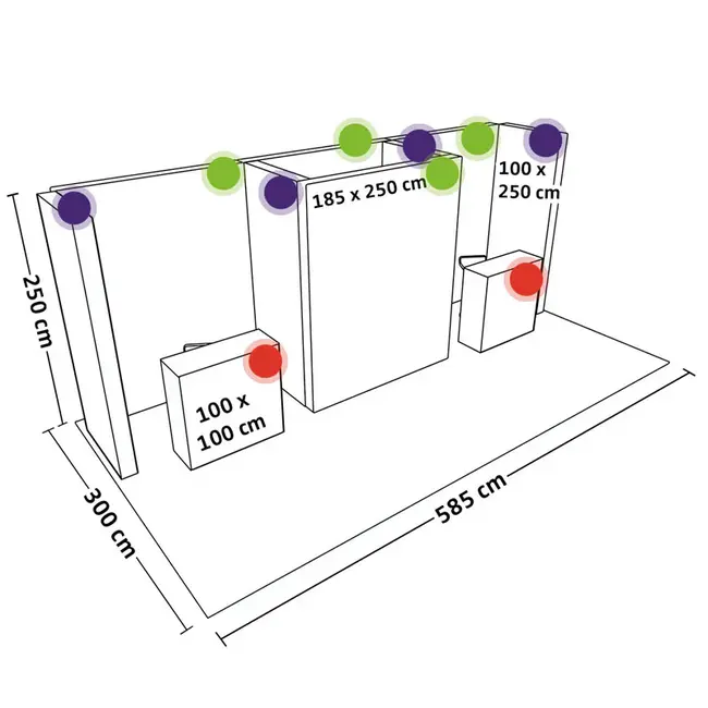 PIXLIP M-09 Beursstand