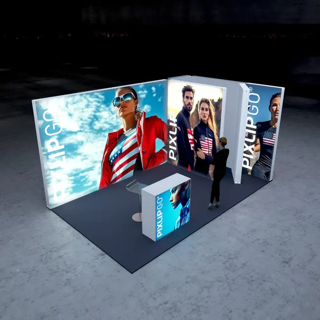 PIXLIP M-16 Beursstand