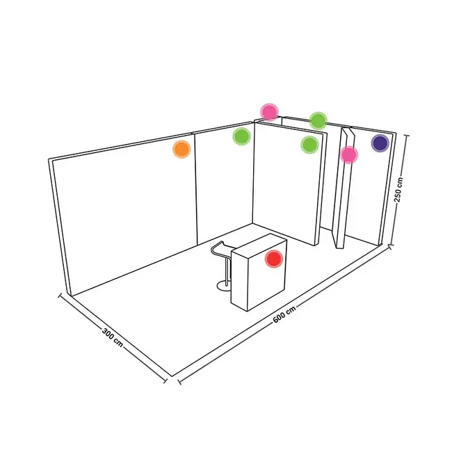 PIXLIP M-16 Beursstand