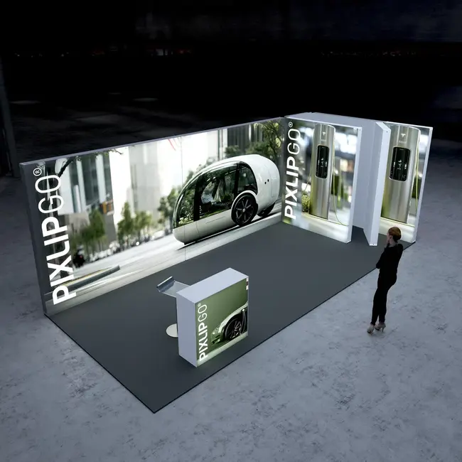 PIXLIP M-17 Beursstand