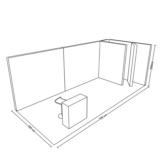 PIXLIP M-17 Beursstand
