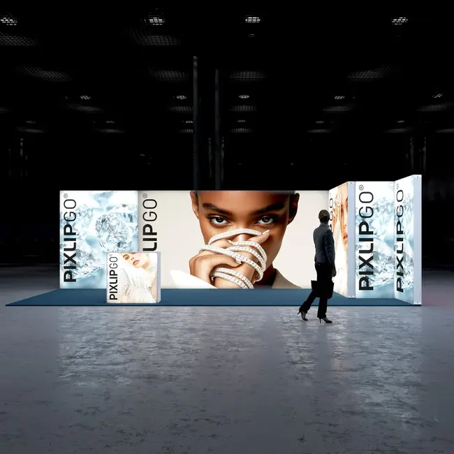 PIXLIP M-18 Beursstand