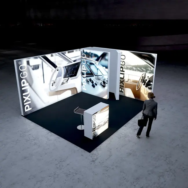 PIXLIP M-20 Beursstand