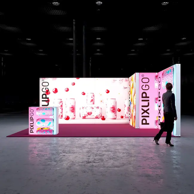 PIXLIP M-21 Beursstand