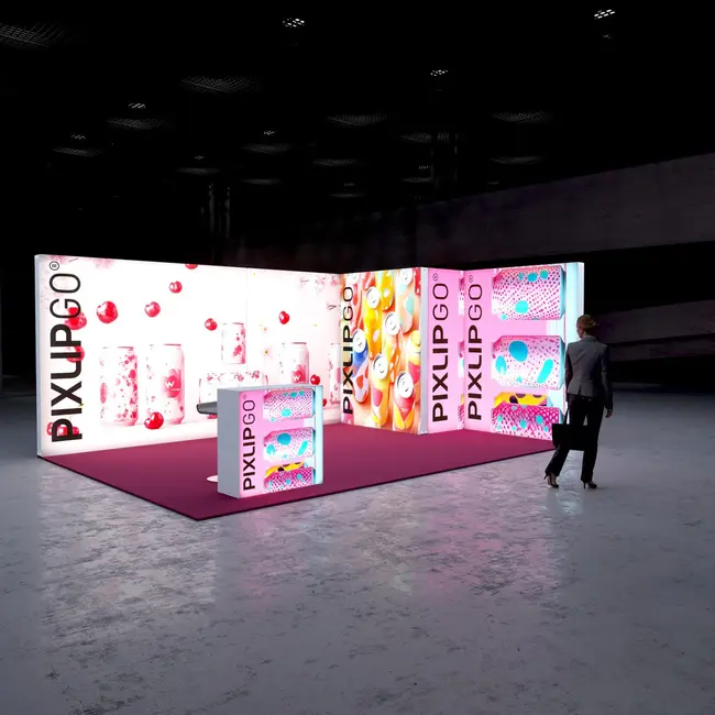 PIXLIP M-21 Beursstand