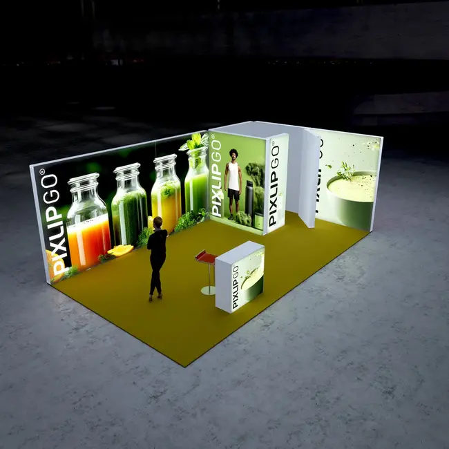 PIXLIP M-22 Beursstand