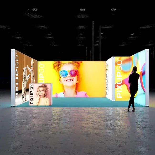 PIXLIP M-25 Beursstand