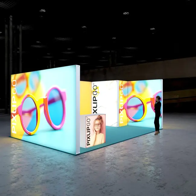 PIXLIP M-25 Beursstand