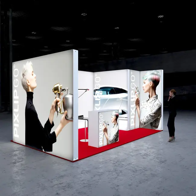 PIXLIP M-27 Beursstand