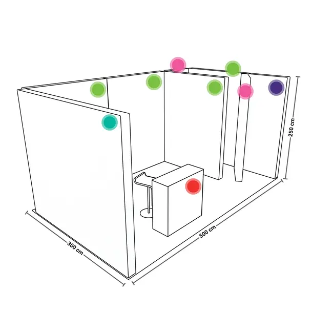 PIXLIP M-27 Beursstand