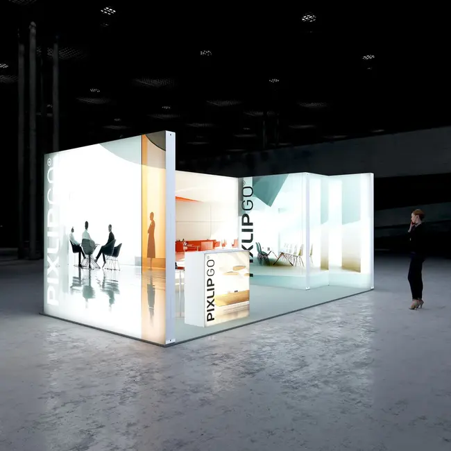 PIXLIP M-28 Beursstand