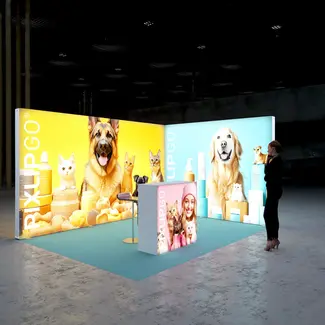 PIXLIP M-30 Beursstand PIXLIP M-30 Beursstand