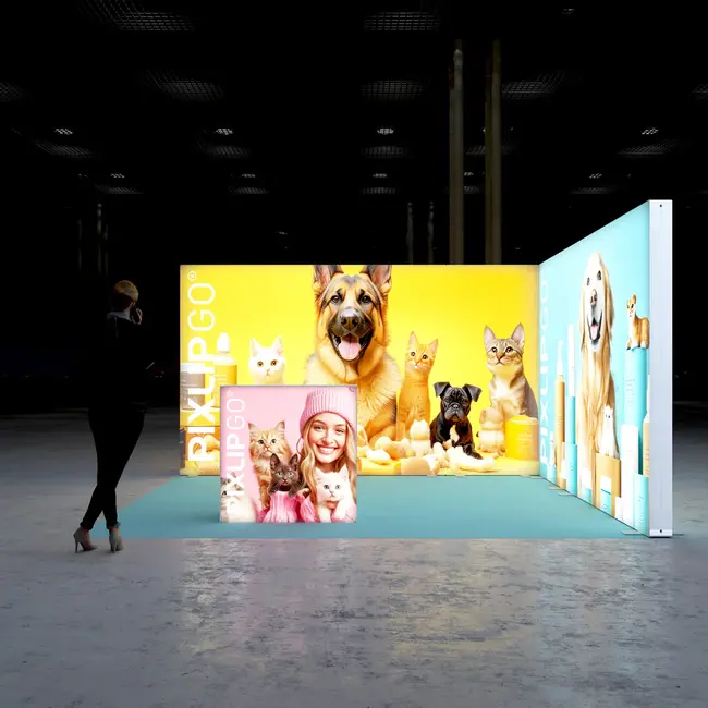 PIXLIP M-30 Beursstand