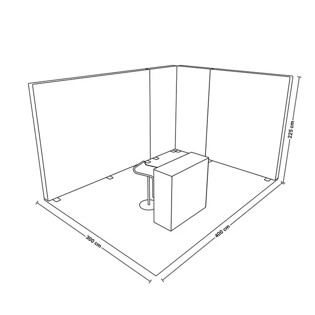 PIXLIP M-30 Beursstand