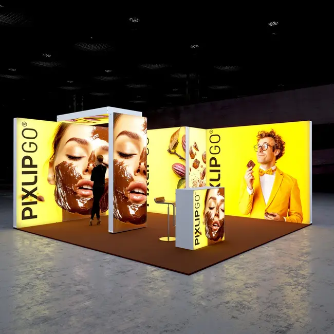 PIXLIP M-31 Beursstand