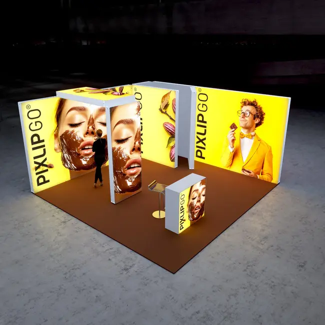 PIXLIP M-31 Beursstand