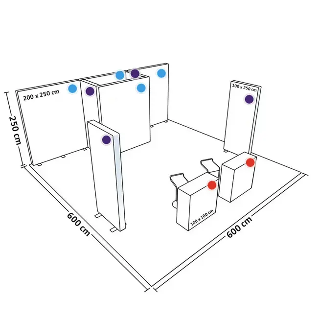 PIXLIP L-01 Beursstand