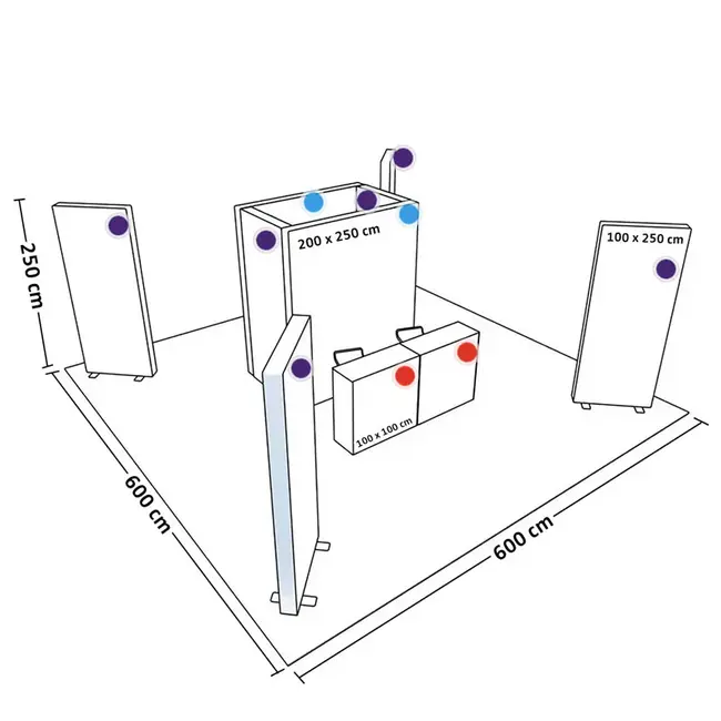 PIXLIP S-02 Beursstand