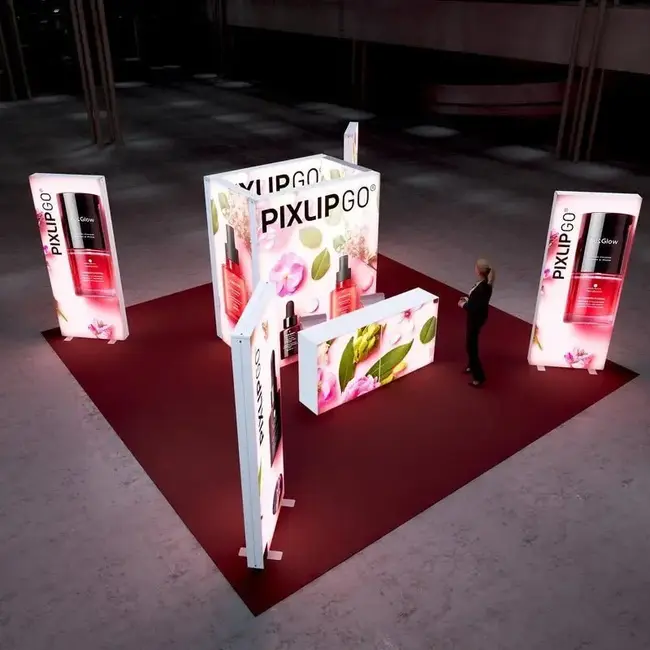 PIXLIP S-02 Beursstand