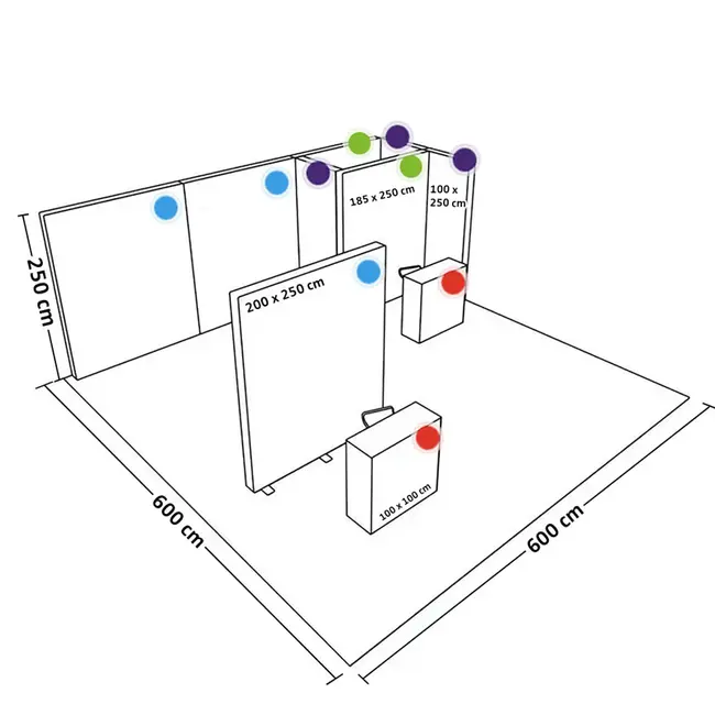 PIXLIP L-04 Beursstand
