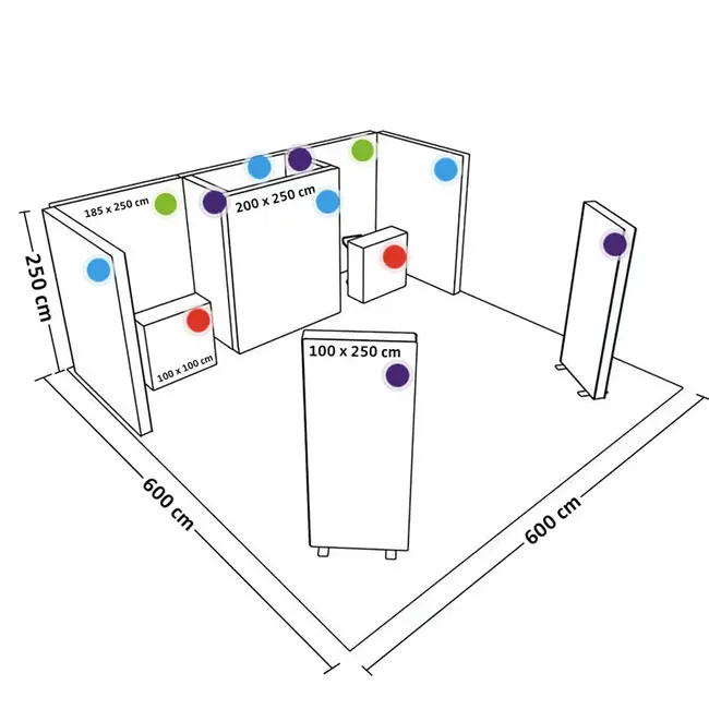 PIXLIP L-05 Beursstand