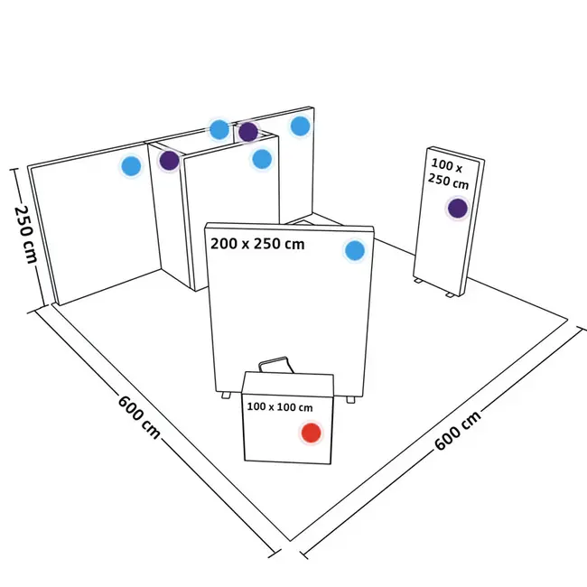 PIXLIP L-06 Beursstand