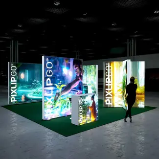 PIXLIP L-08 Beursstand