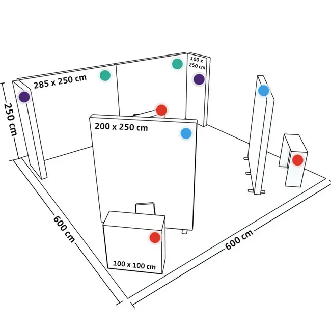 PIXLIP L-09 Beursstand