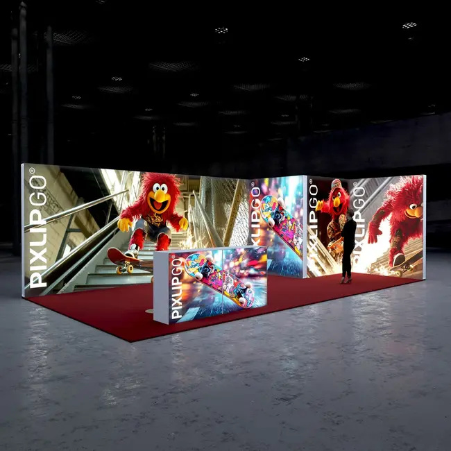 PIXLIP L-45 Beursstand