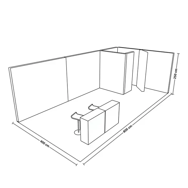 PIXLIP L-45 Beursstand