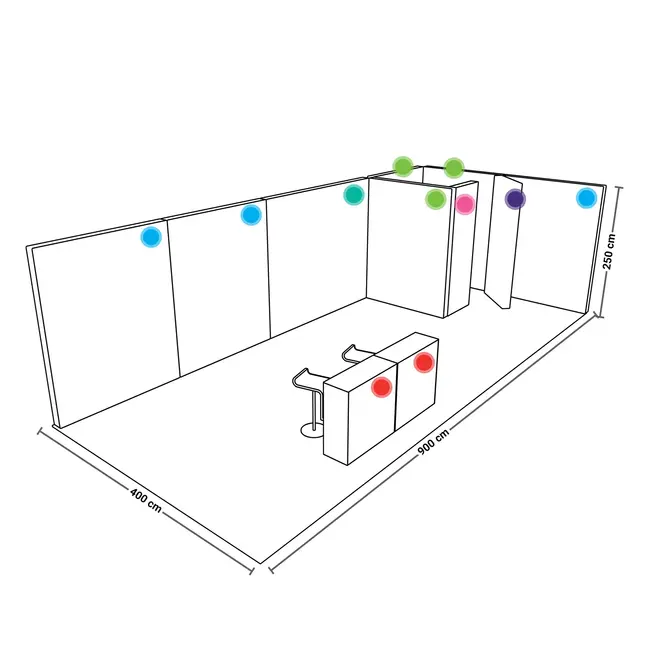 PIXLIP L-46 Beursstand
